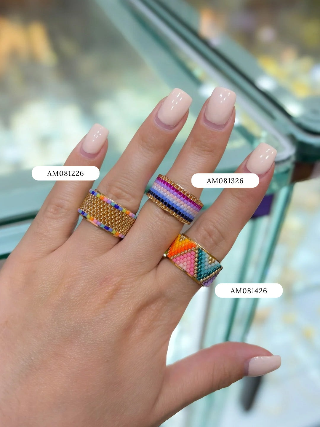Anillo Miyuki AM08