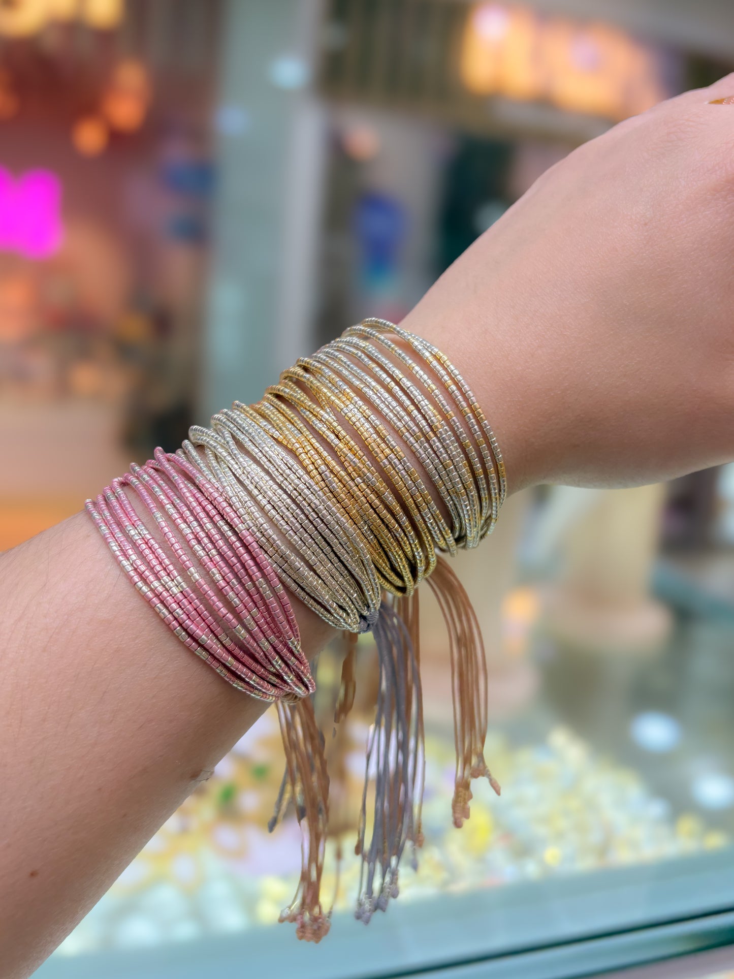 Pulsera Miyuki Metalizadas