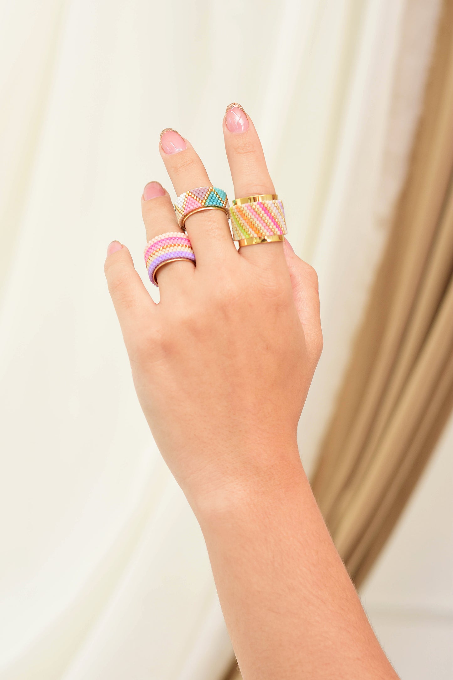 Anillo Miyuki Surtido