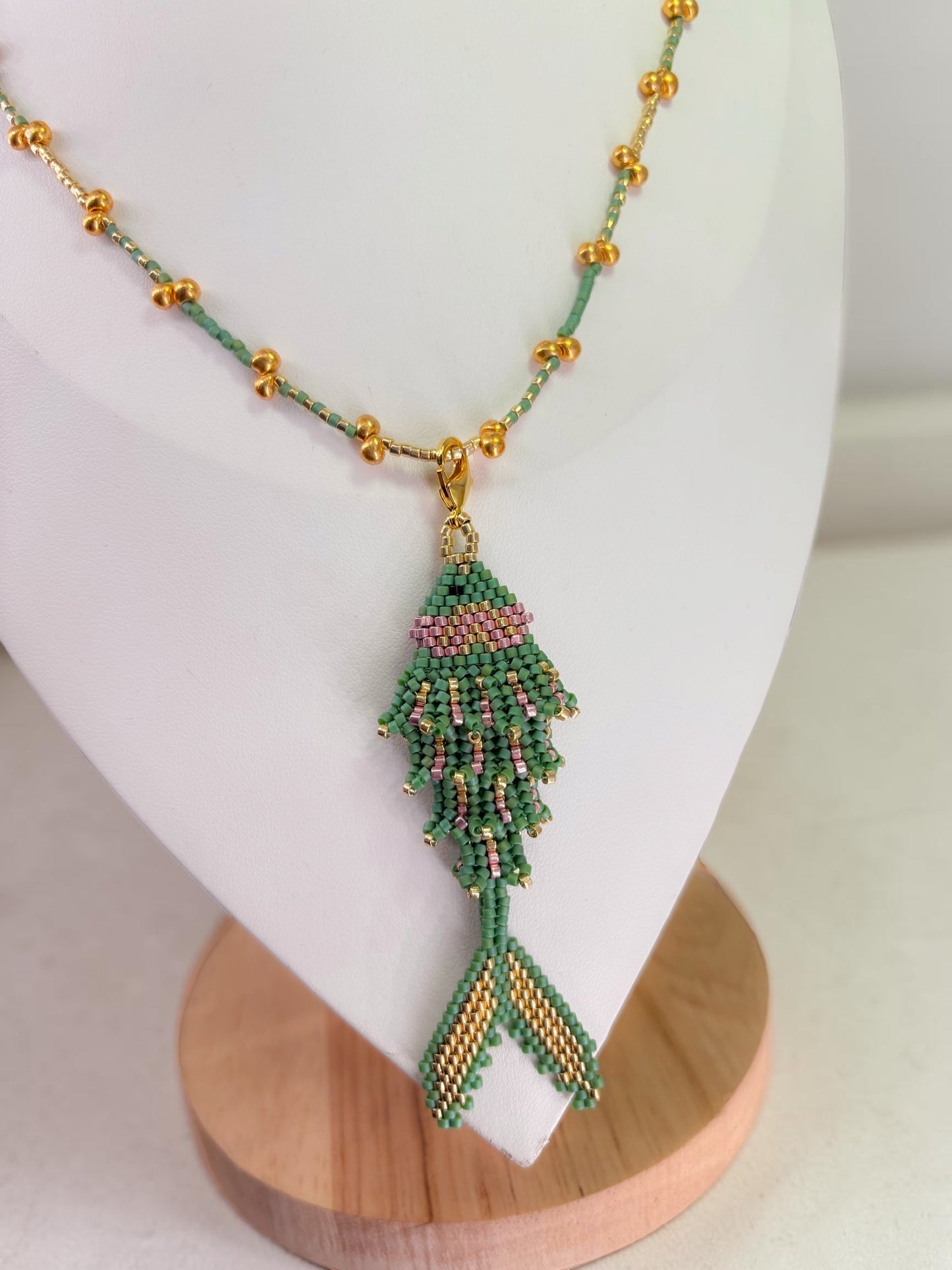 Collar Pez Verde