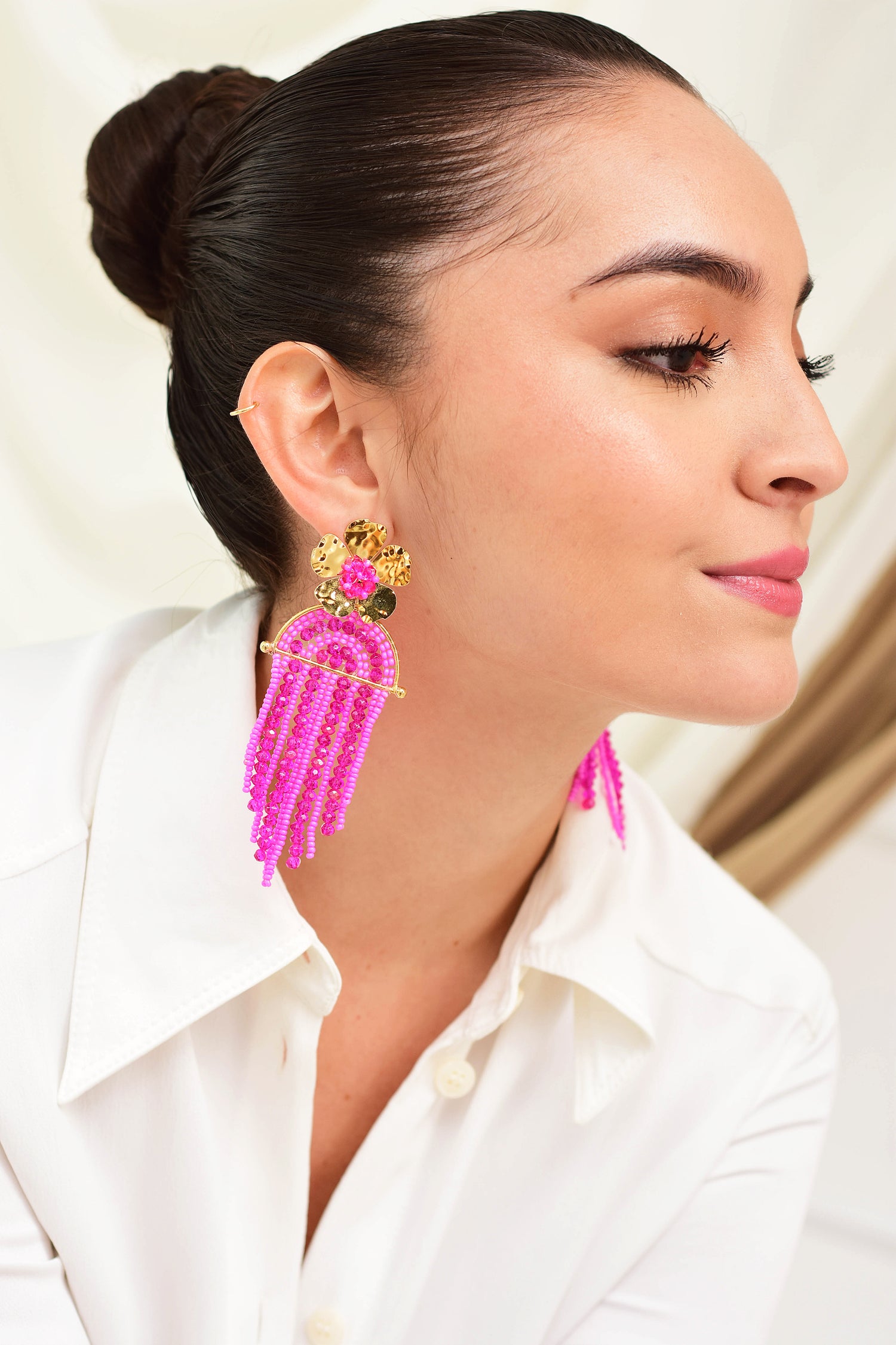 ARETES TEJIDOS