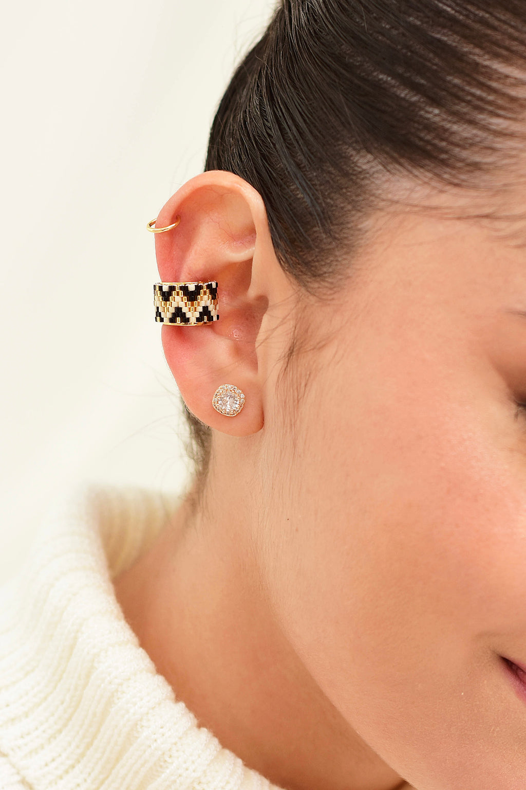 Earcuff Negro