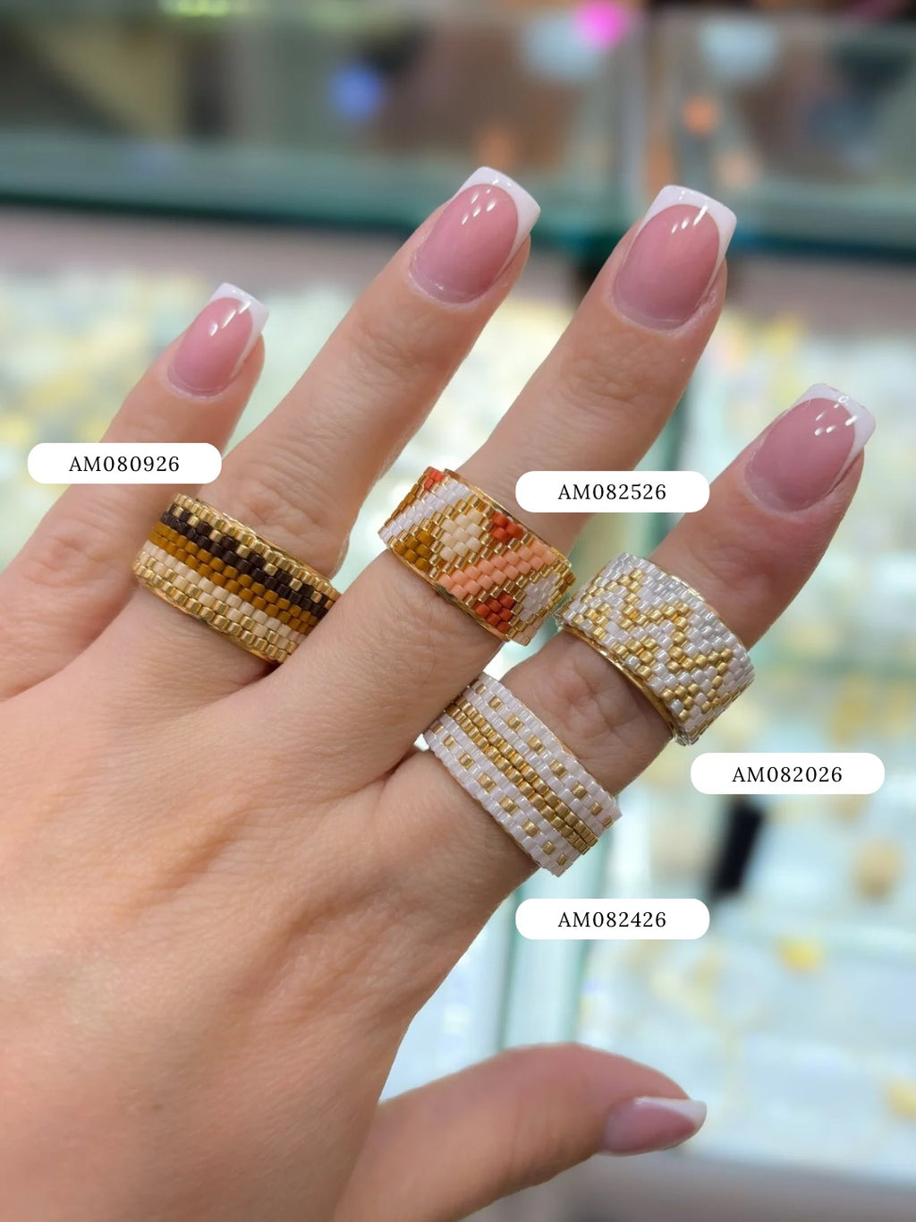 Anillo Miyuki AM08