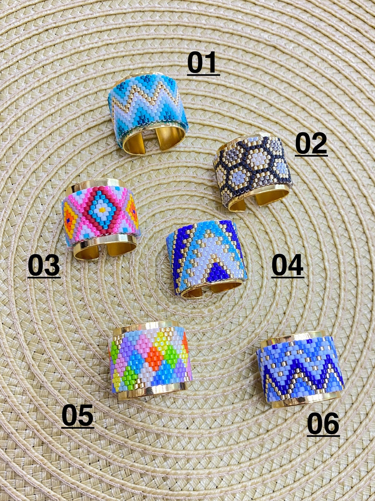 Anillos Surtidos Miyuki