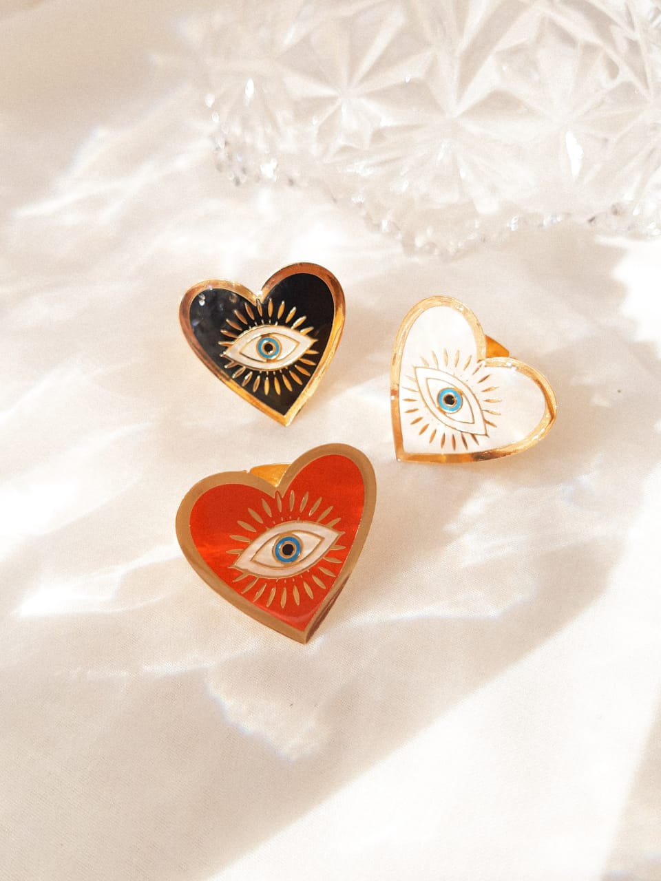 ANILLO CORAZÓN OJO