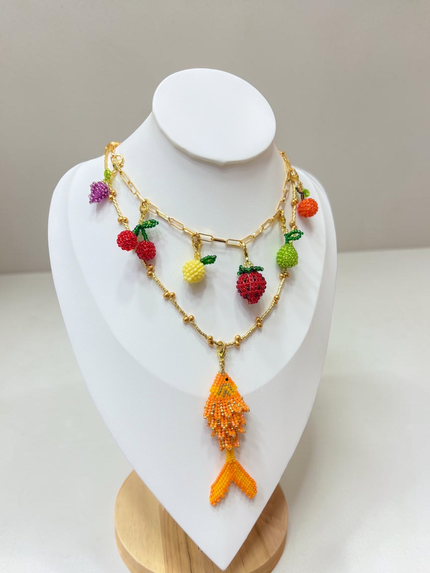 Collar Pez Naranja