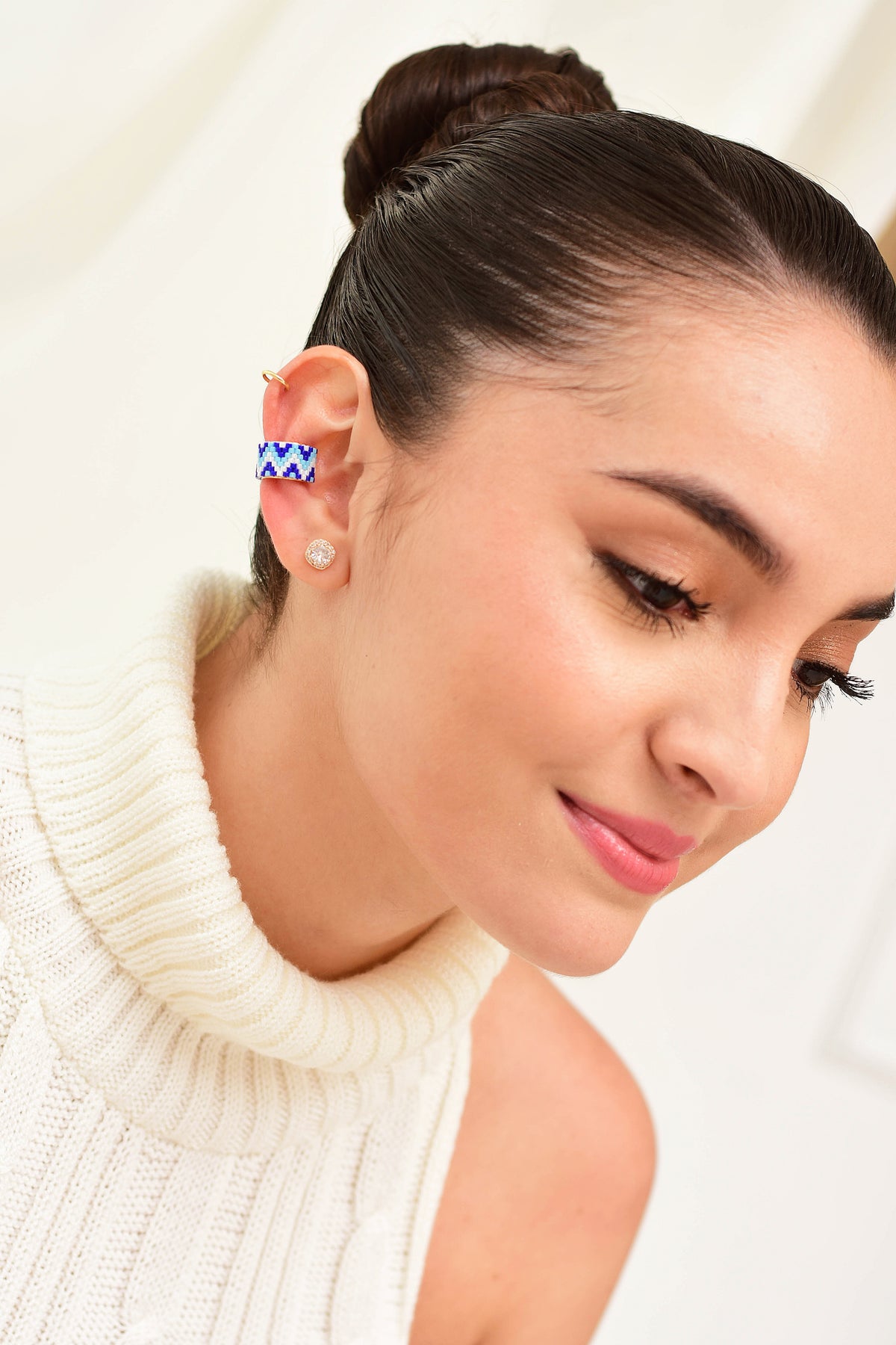 Earcuff Azul