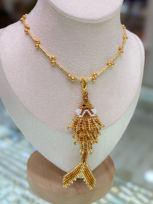 Collar Pez Dorado