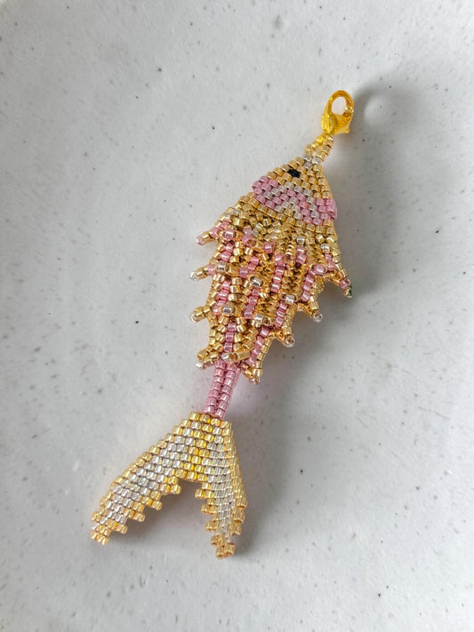 Colla Pez Oro Rosa